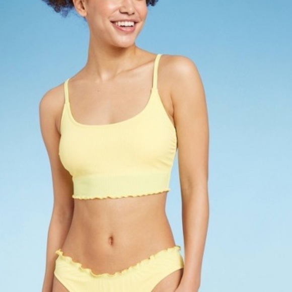 NWT Wild Fable Bikini Top SMALL - Picture 1 of 5